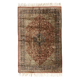 Persian Silk Carpet
