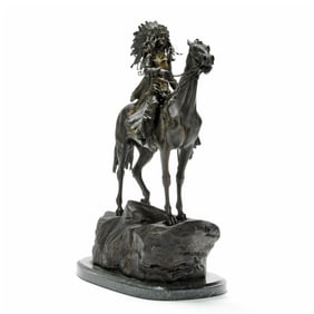 After Carl Kauba (Austrian, 1865-1922), Chief on Horseback