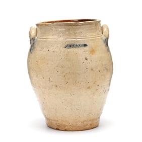 Adam States II (Stonington, CT), Stoneware Crock