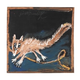Jimmie Lee Sudduth (American, 1910-2007), Squirrel Zapper