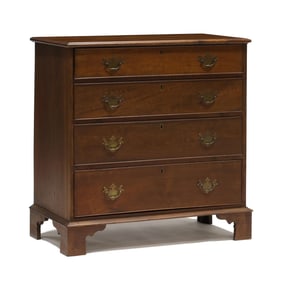 North Carolina Chippendale Walnut Chest of Drawers