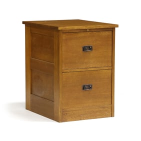 Stickley, Mission Oak File Cabinet
