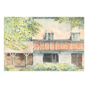 Patricia Bell (American), Jordan Pond Gate House, Mt. Desert Island, ME