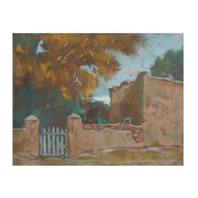 Julius Rolshoven (American, 1858-1930), Taos, New Mexico