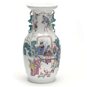A Tall Chinese Porcelain Vase