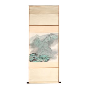 A Modern Chinese Mountain Landscape Painting