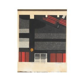 Clifton Karhu (American/Japanese, 1927-2007), Palace Niche IV