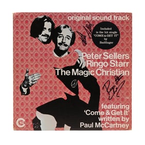 Signed Soundtrack Album for The Magic Christian