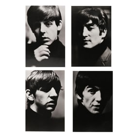 Shahrokh Hatami (Iranian, 1928-2017), The Fab Four (The Beatles)