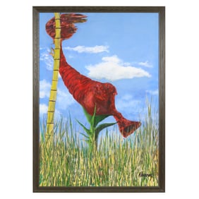 Juan Alvarez (American, Late 20th Century), Soft Auspice for a Wild Albatross