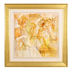 Jacques Deveau (French, b. 1937), The Three Muses