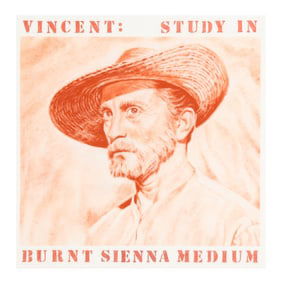 Bernard Murray Martin (American, 1935-2021), Vincent: Study In Burnt Sienna Medium