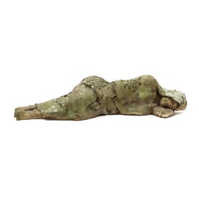Tinka Jordy (NC, b. 1954), Repose Outdoor Earthenware Sculpture