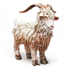 Mary Gunyuzlu (NC), Ram Pottery Sculpture