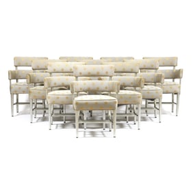 Set of Ten Streamlined Chairs for the S.S. United States