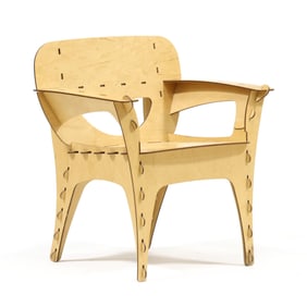 David Kawecki (American, b. 1952), Puzzle Chair