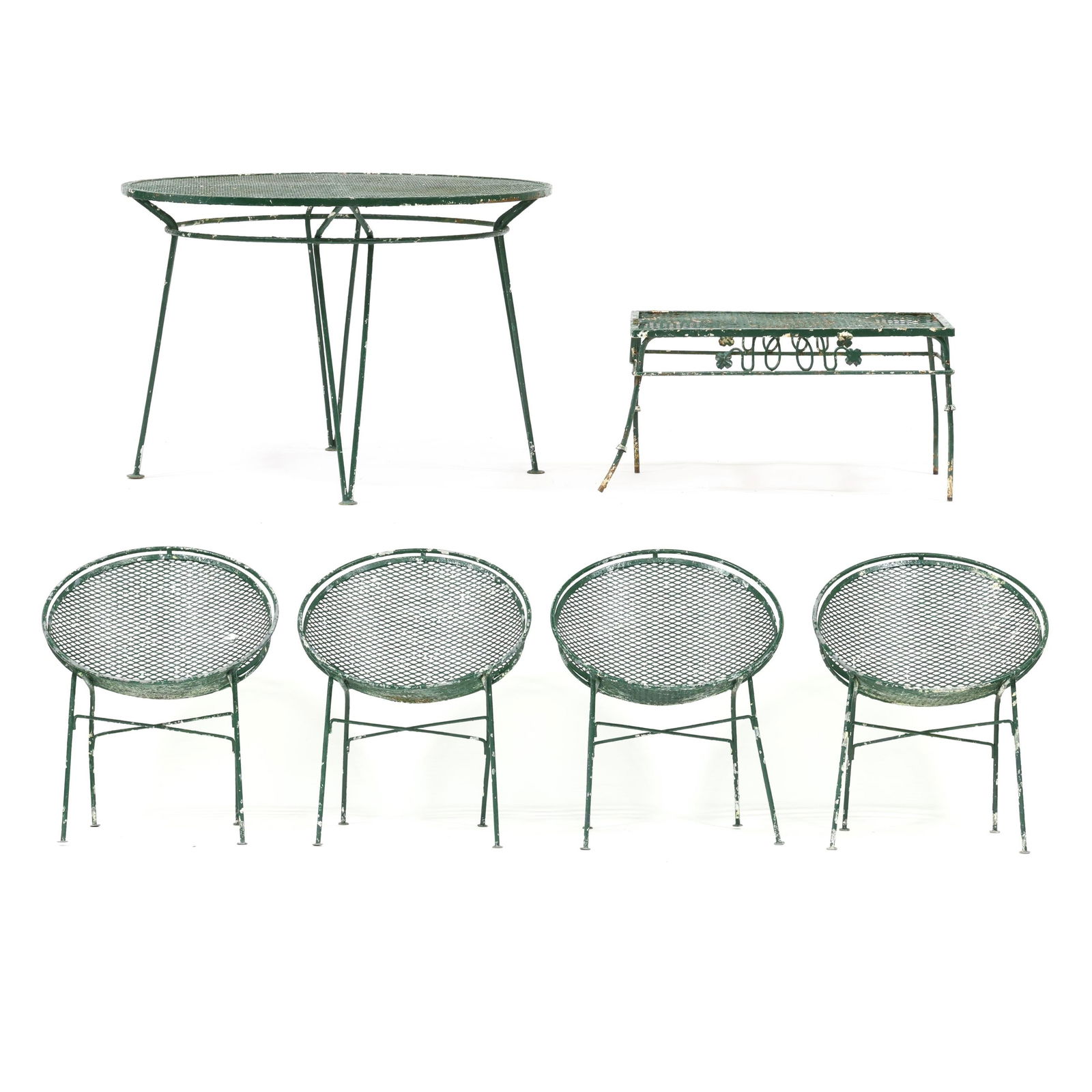 Maurizio Tempestini (Italian, 1908-1960), Six Piece  Radar  Patio Set (1 of 14)