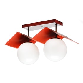 Attributed Lightolier, Mid-Century Ceiling Fixture