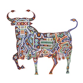 Chroma aka Rick Wolfryd (American/Mexican, b. 1953), El Toro The Bull