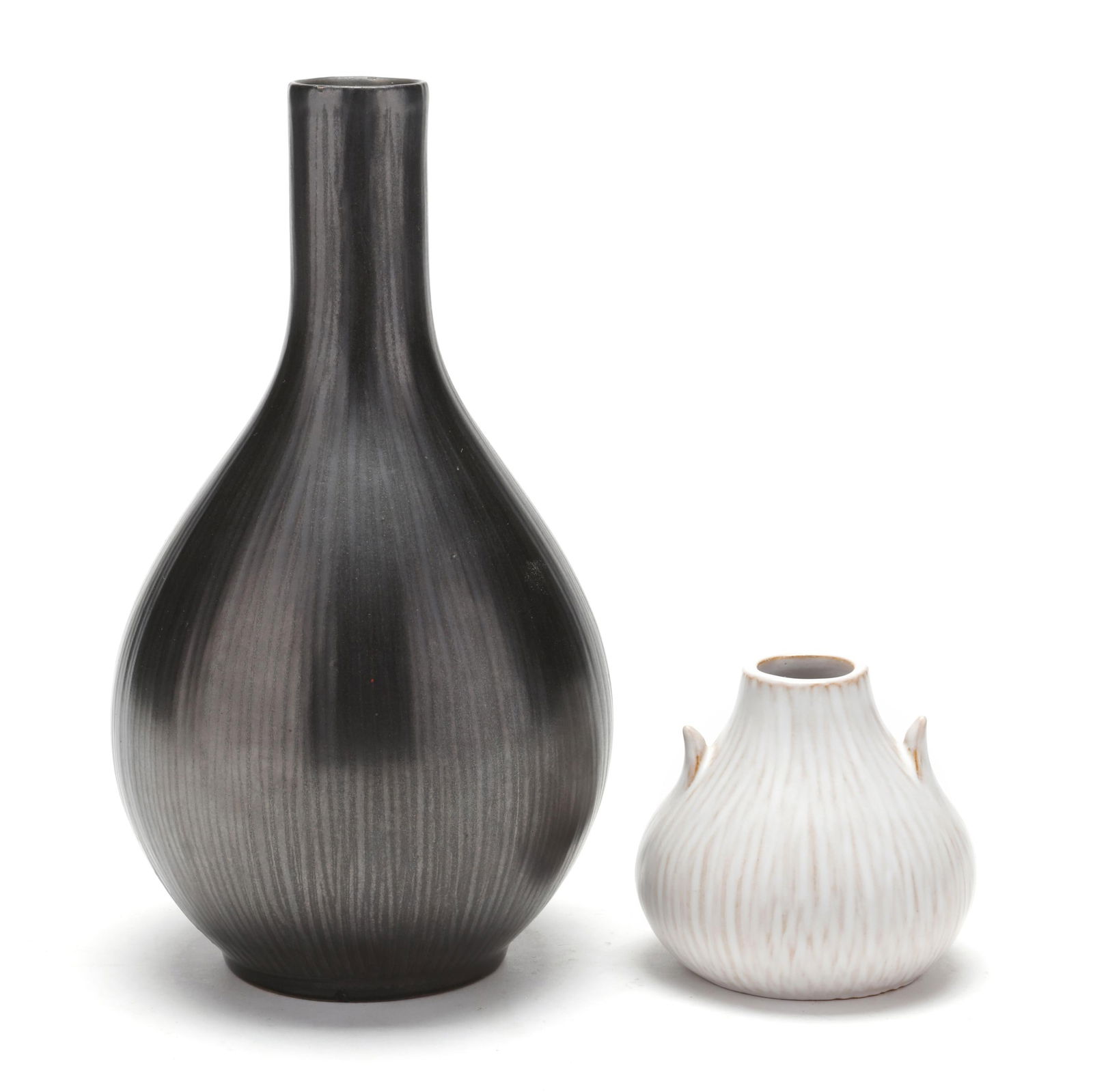 Ejvind Nielsen (Danish, 1916-1988), Two Studio Bud Vases (1 of 9)