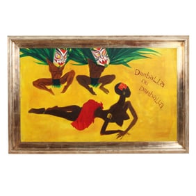 An Art Deco Painting, Damballa ou Damballa