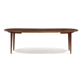 Karl Erik Ekselius (Sweden, 1914-1998), Danish Teak Dining Table and Leaves