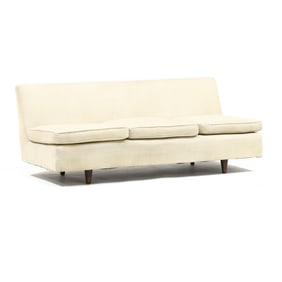 attributed Jens Risom (Denmark, 1916-2016), Armless Sofa