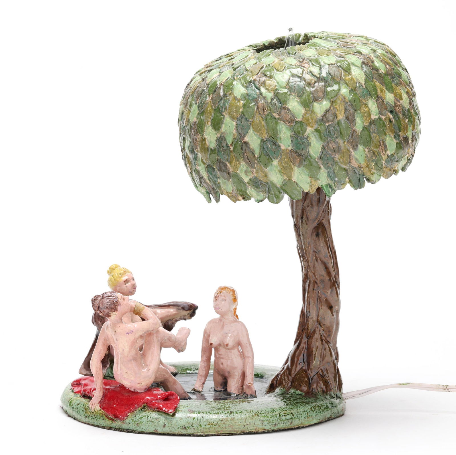 Pat Benard (NC), Ceramic Table Lamp (1 of 11)