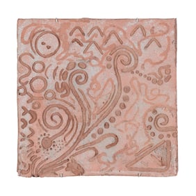 Jaime Suárez (Puerto Rico, b. 1946), Wall Tile from the Lost Cities of Clay Series