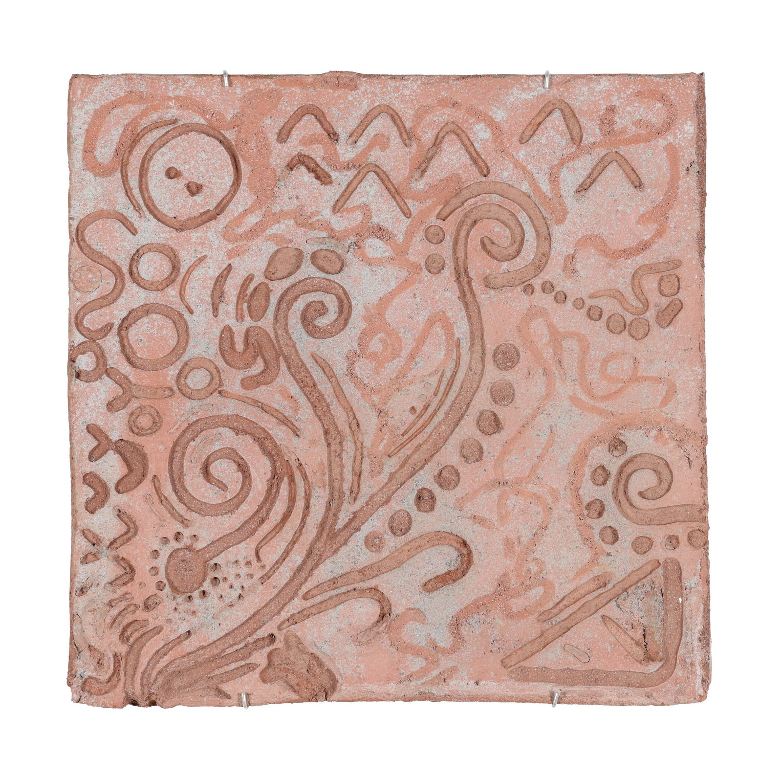 Jaime Suárez (Puerto Rico, b. 1946), Wall Tile from the  Lost Cities of Clay  Series (1 of 3)