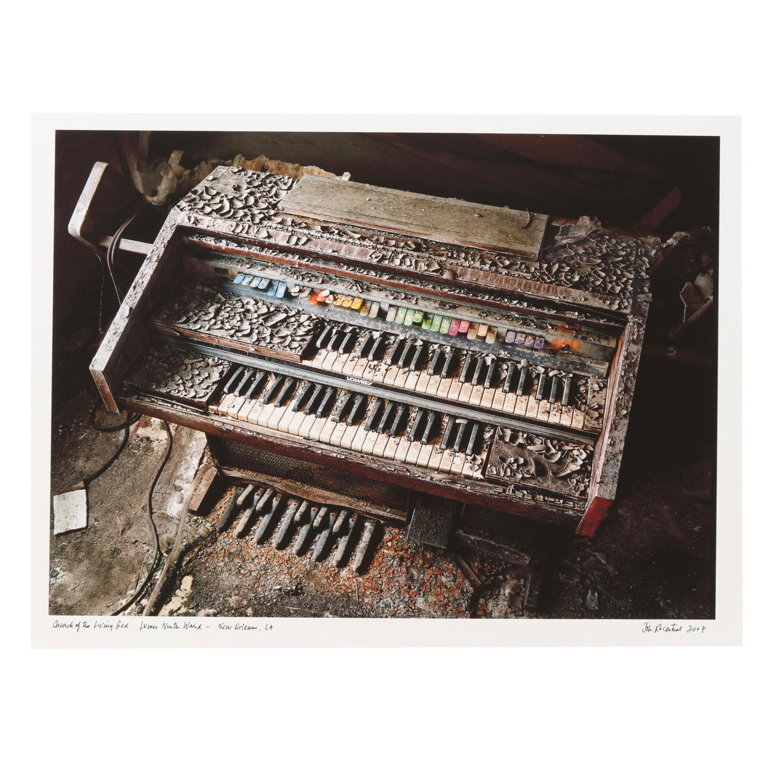 John Rosenthal (NC, b. 1942), Church of the Living God, Lower 9th Ward, New Orleans, Louisiana