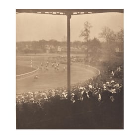 Alfred Stieglitz (American, 1864-1946), Going to the Start, Morris Park , 1904