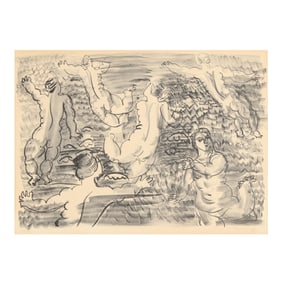Raoul Dufy (French, 1877-1953), Les Baigneuses