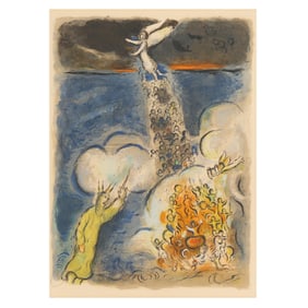 Marc Chagall (French/Russian, 1887-1985), Lithograph from The Story of Exodus