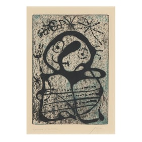 Joan Miró (Spanish, 1893-1983), Untitled (from Constellations )
