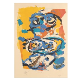 Karel Appel (Dutch, 1921-2006), Toi et Moi