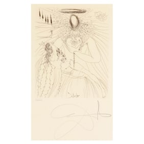 Salvador Dalí (Spanish, 1904–1989), "To ev'ry captive soul..."