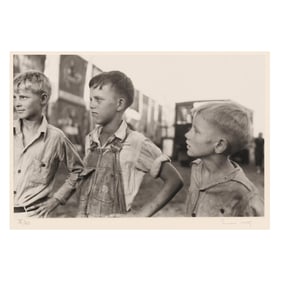 Eudora Welty (American, 1909-2001), Side Show, State Fair, 1939