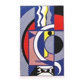 Roy Lichtenstein (American, 1923-1997), Modern Head #1