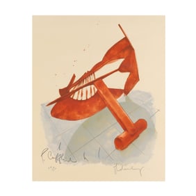 Claes Oldenburg (American, 1929-2022), Picasso Cufflink