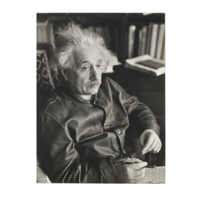 Lotte Jacobi (American, 1896-1990), Albert Einstein, Princeton, New Jersey