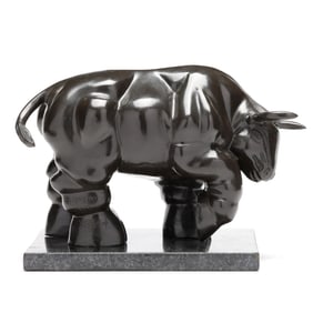after Fernando Botero (Colombian, 1932-2023), El Toro