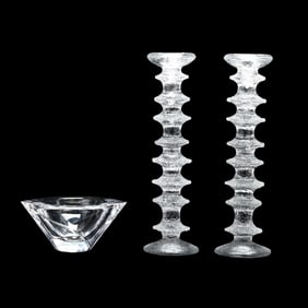 Modernist Glass Ensemble