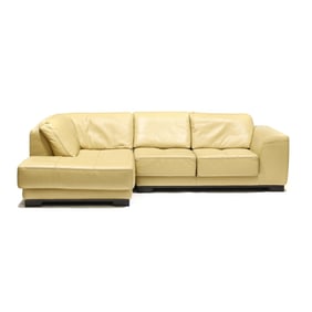 Roche Bobois, Guarana Leather Sectional Sofa
