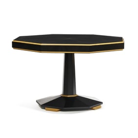 Art Deco Style Ebonized Center Table