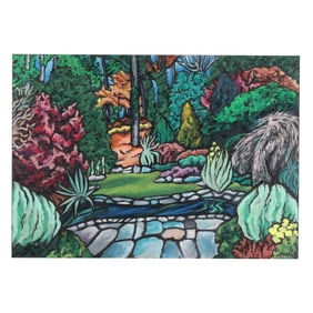 Marcia Anne McDade McMann (NC), Fall Gardens (Duke)