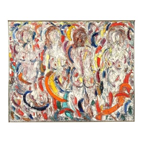 Herbert Art (American, 1910-1996), Four Nudes in Abstract