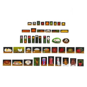 Charles Wehringer (American, 20th Century), Large Collection of Miniature Paintings