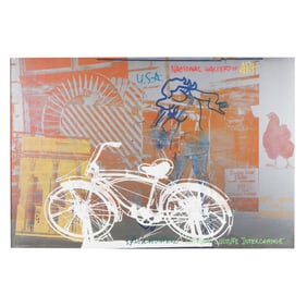 Robert Rauschenberg (American, 1925-2008), Overseas Culture Exchange