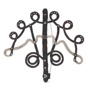 David Jones, Studio Jewelry Copper and Fine Silver Brooch